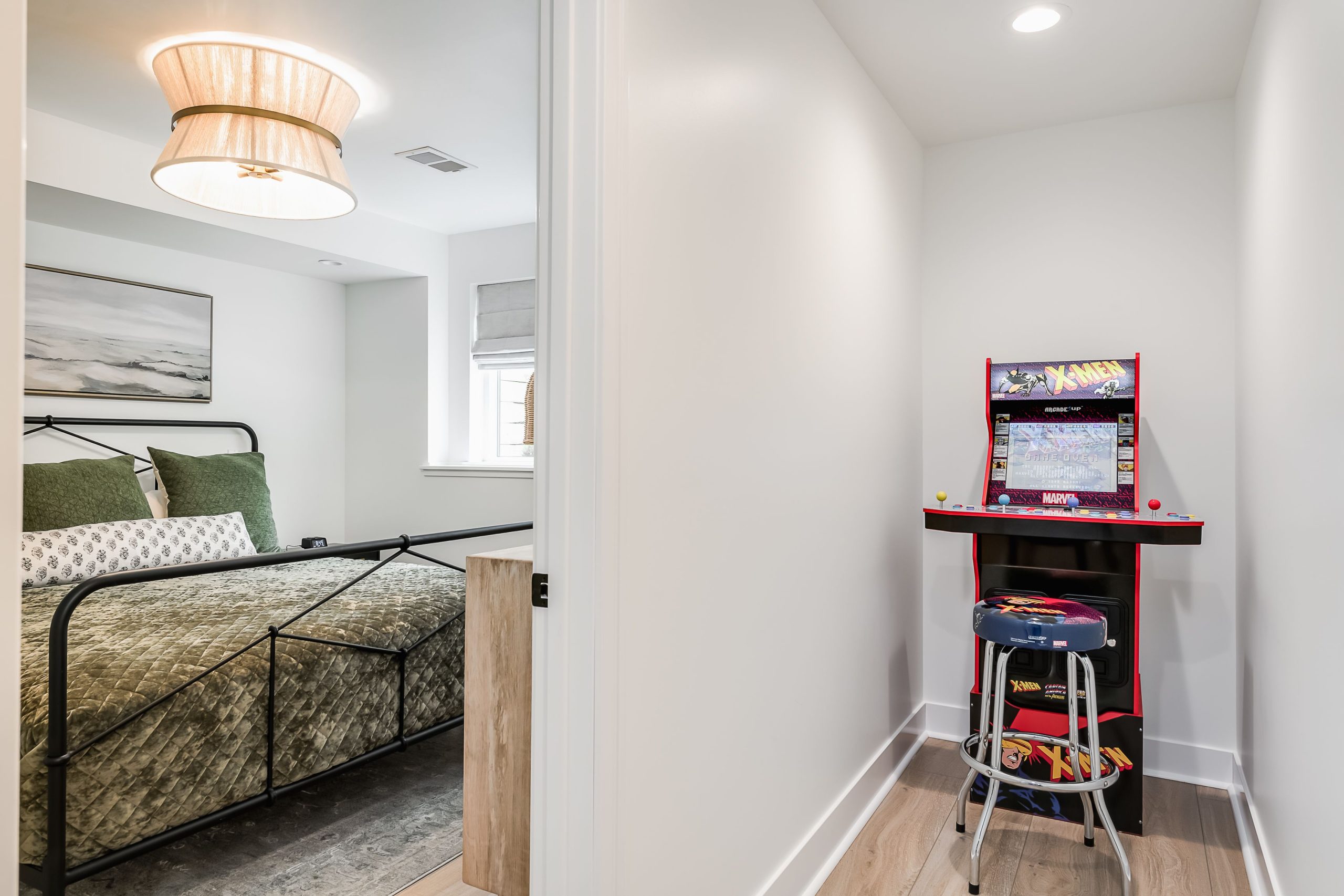 17. Bedroom and arcade-7095-glenn-oaks-dr