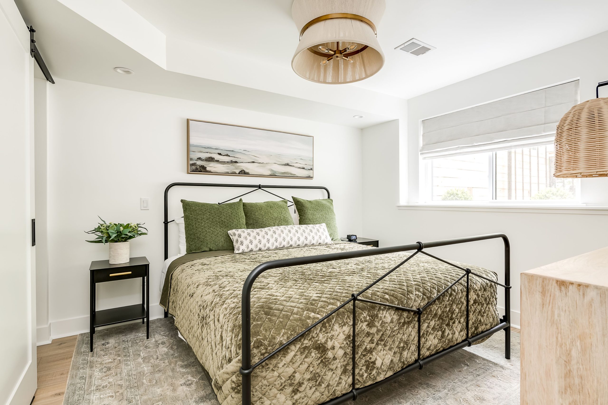 18. Basement green bedroom-7095-glenn-oaks-dr