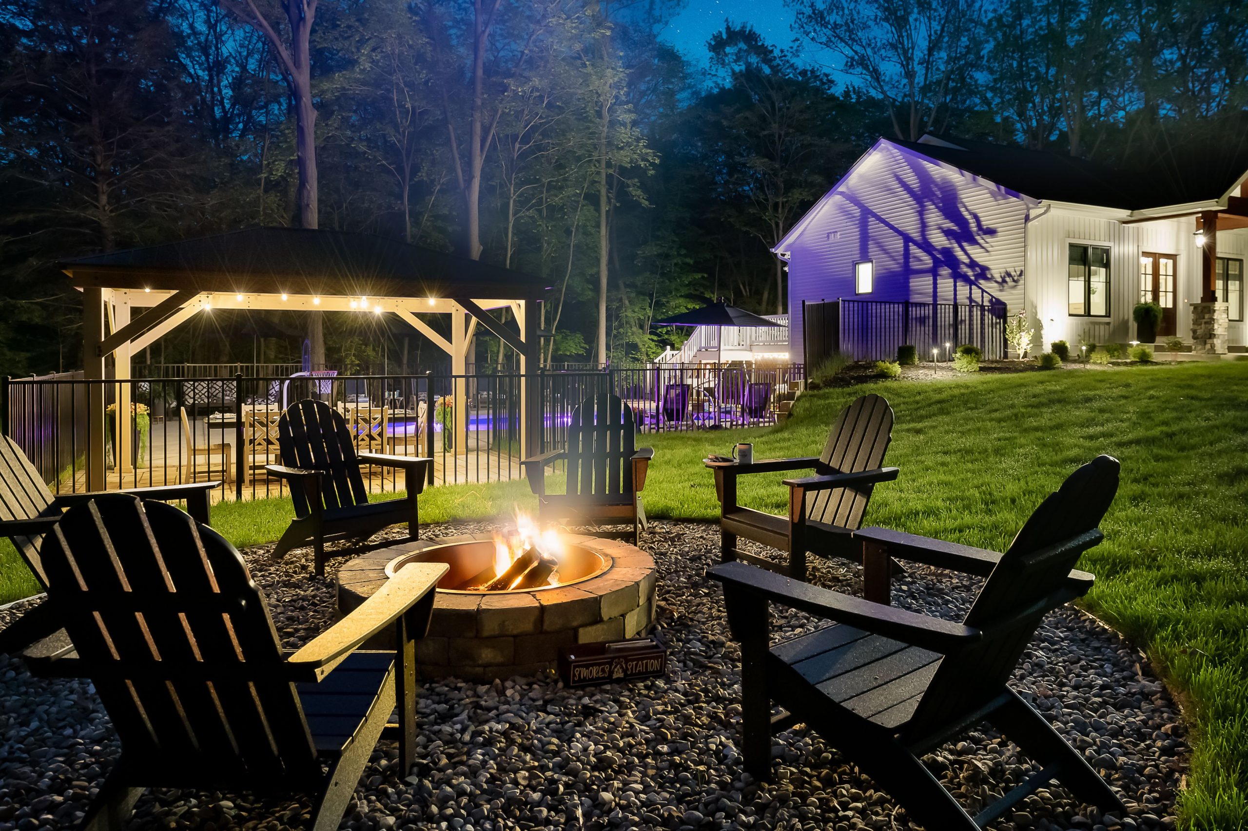 33. Firepit night-7095-glenn-oaks-dr